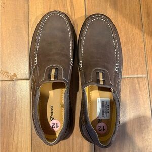 Men's Brown Slip-On Loafers
